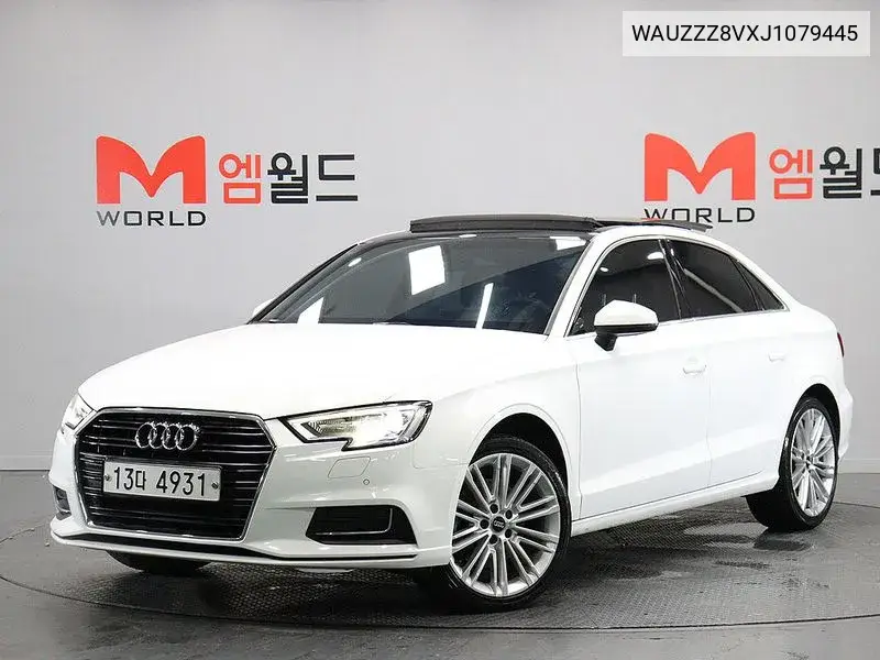 Audi A3 2018 года выпуска