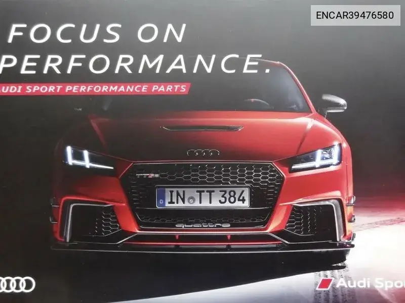 Audi TT 2016 года выпуска