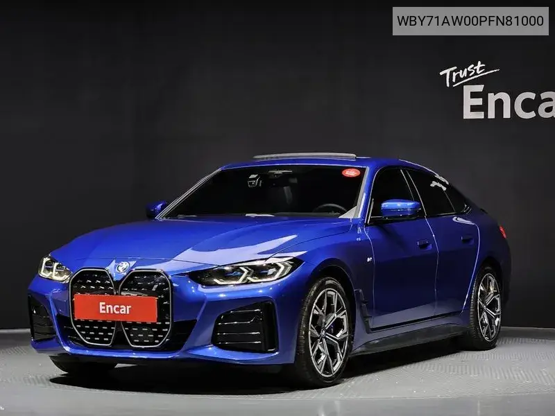 BMW i4 2023 года выпуска