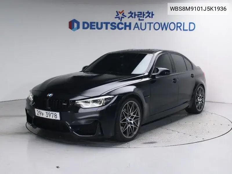 BMW M3 2018 года выпуска