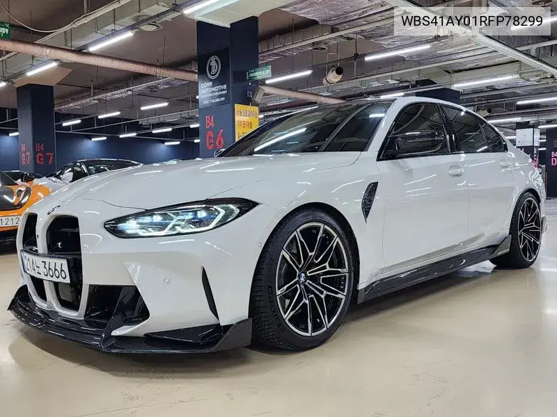 BMW M3 2023 года выпуска