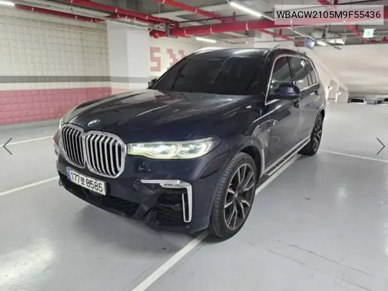 BMW X7 2021 года выпуска