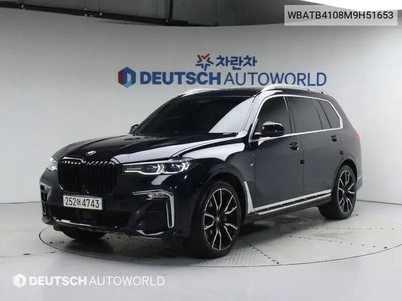 BMW X7 2021 года выпуска