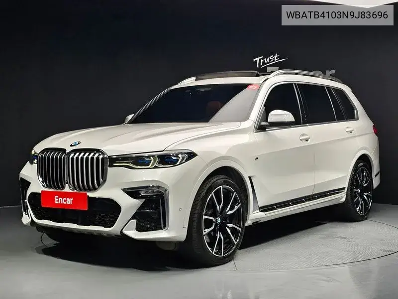 BMW X7 2021 года выпуска