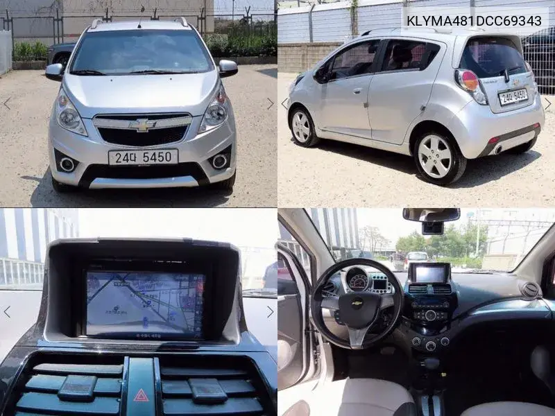 Chevrolet Spark 2012 года выпуска