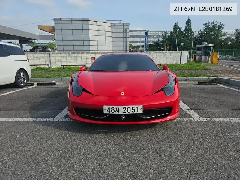 Ferrari 458 2011 года выпуска