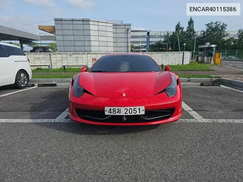 Ferrari 458 2011 года выпуска