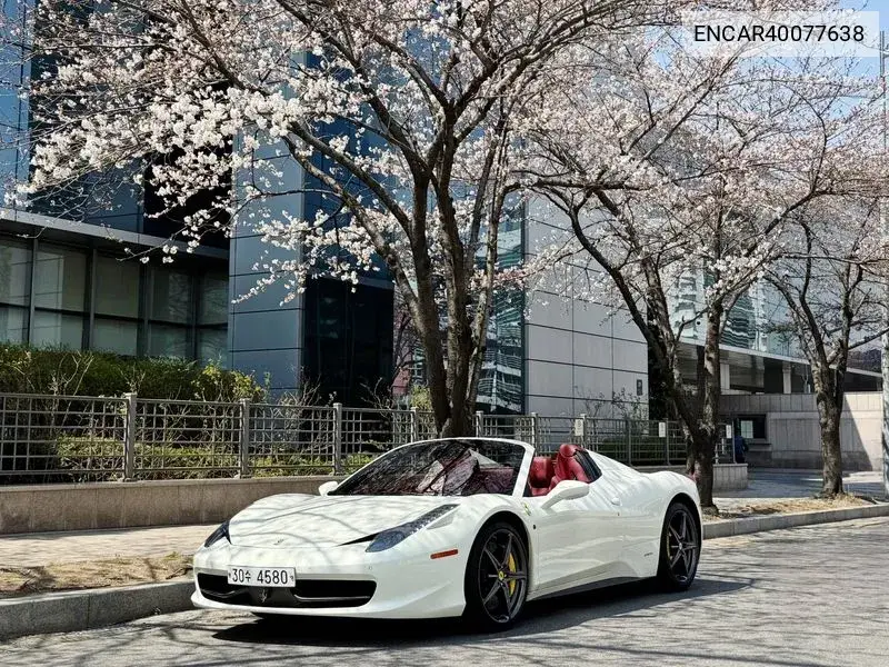 Ferrari 458 2012 года выпуска