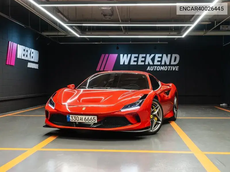 Ferrari F8 Tributo 2021 года выпуска