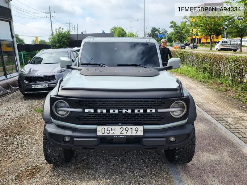 Ford Bronco 2022 года выпуска