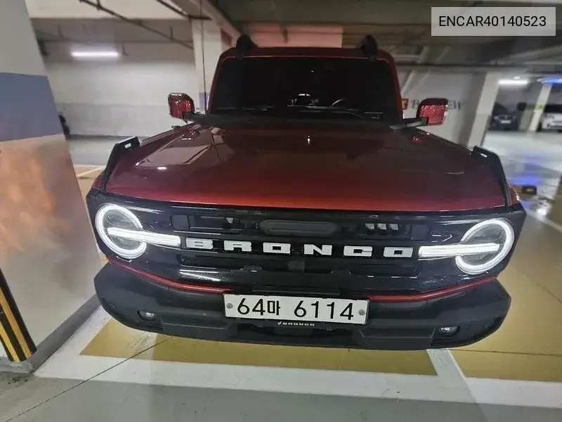 Ford Bronco 2022 года выпуска
