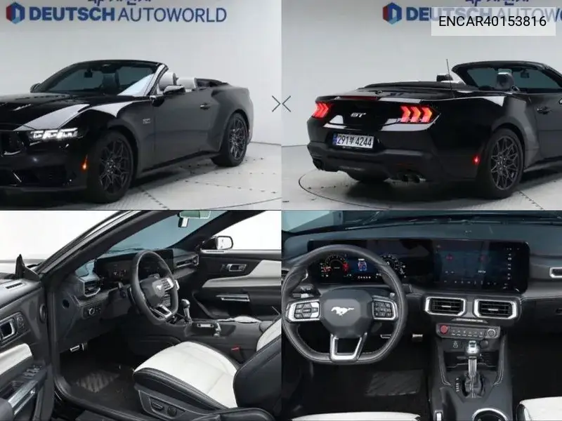 Ford Mustang 2024 года выпуска
