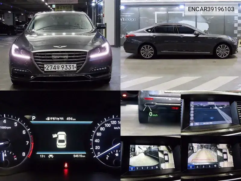 Genesis G80 2019 года выпуска