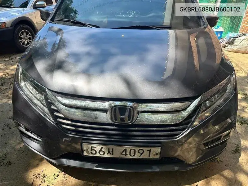 Honda Odyssey 2017 года выпуска