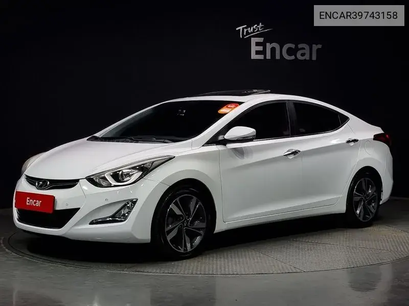 Hyundai Avante 2014 года выпуска