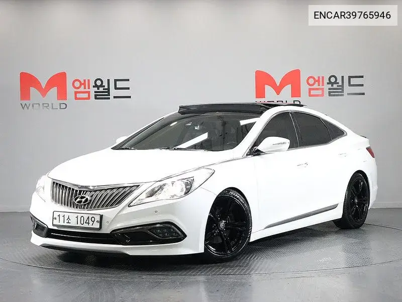 Hyundai Grandeur 2015 года выпуска