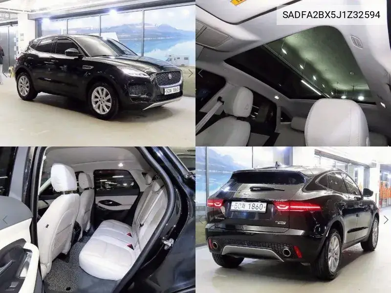 Jaguar E-Pace 2018 года выпуска