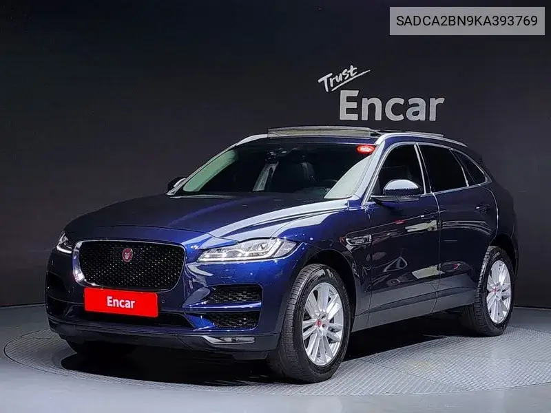 Jaguar F-Pace 2019 года выпуска
