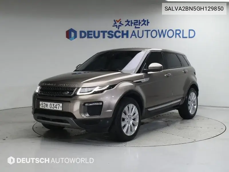 Land Rover Range Rover Evoque 2016 года выпуска