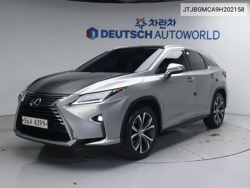Lexus RX 2017 года выпуска