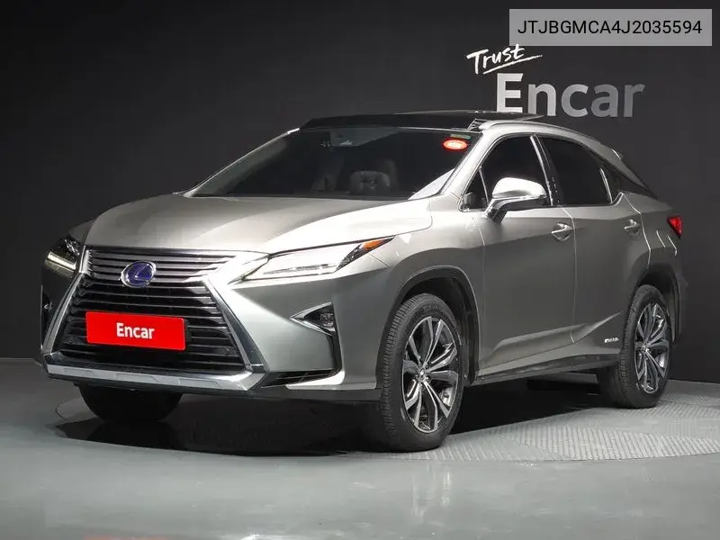 Lexus RX 2018 года выпуска