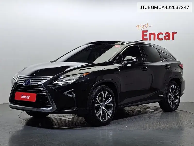Lexus RX 2018 года выпуска