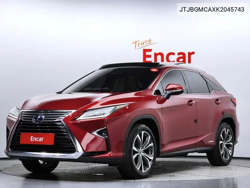 Lexus RX 2018 года выпуска