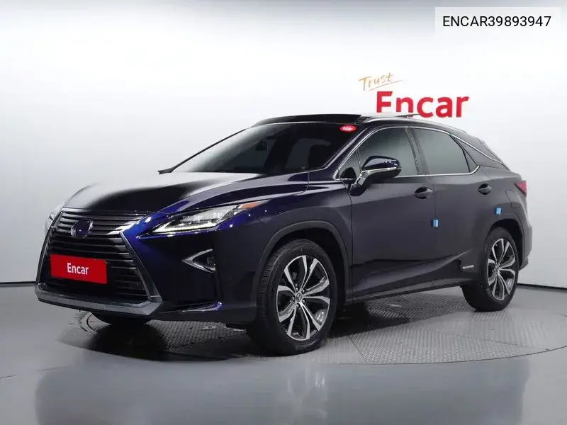 Lexus RX 2018 года выпуска