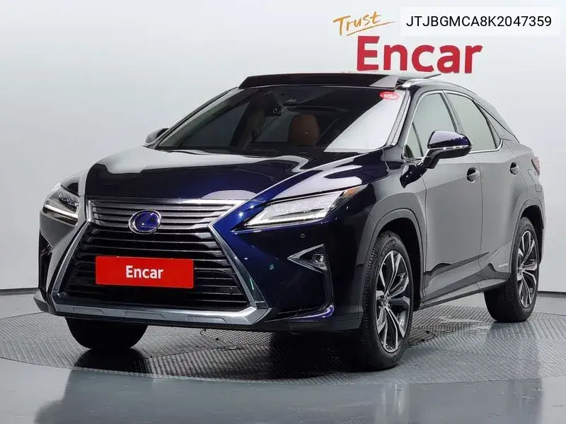 Lexus RX 2019 года выпуска
