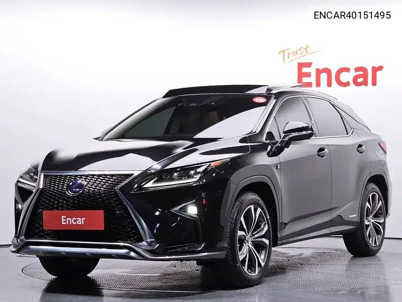 Lexus RX 2019 года выпуска