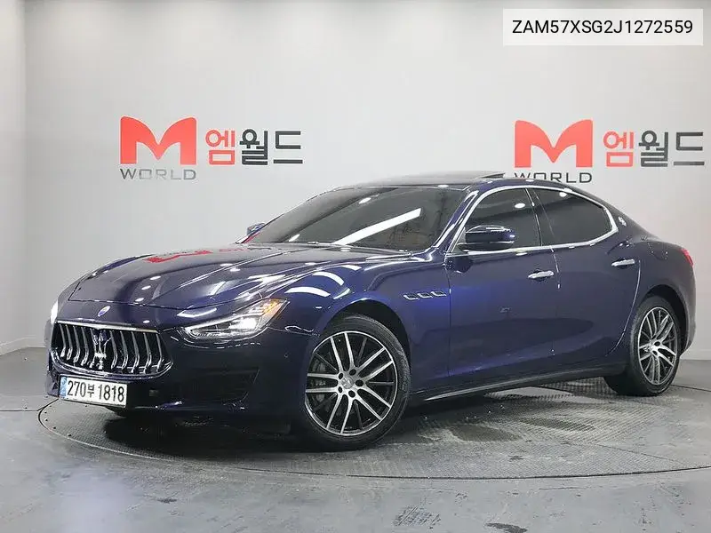 Maserati Ghibli 2017 года выпуска