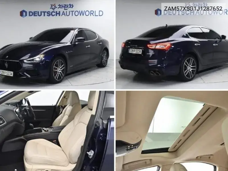 Maserati Ghibli 2018 года выпуска