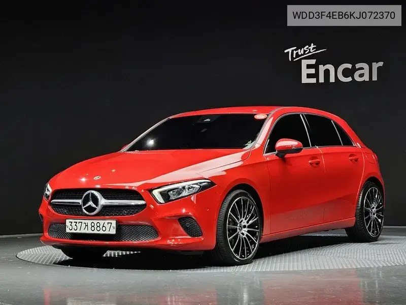 Mercedes-Benz A-klasse 2019 года выпуска