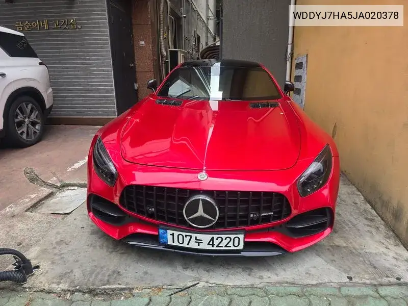 Mercedes-Benz AMG GT 2018 года выпуска
