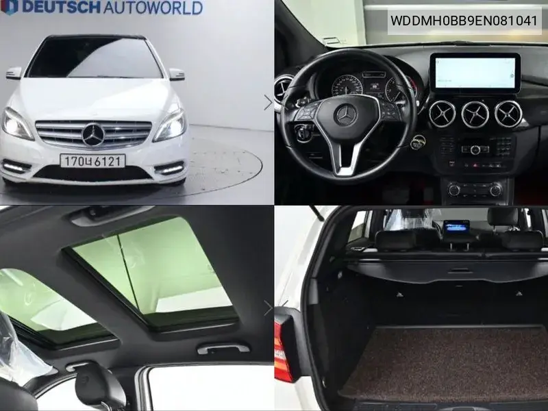 Mercedes-Benz B-klasse 2014 года выпуска