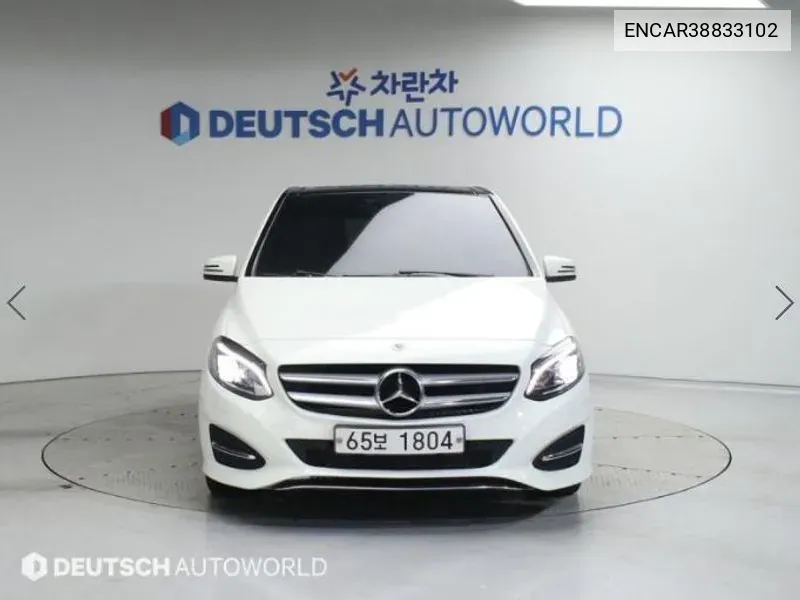 Mercedes-Benz B-klasse 2017 года выпуска