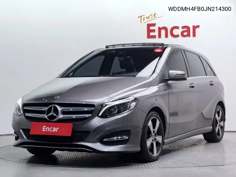 Mercedes-Benz B-klasse 2017 года выпуска