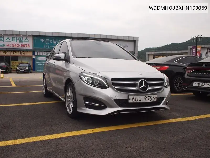 Mercedes-Benz B-klasse 2017 года выпуска