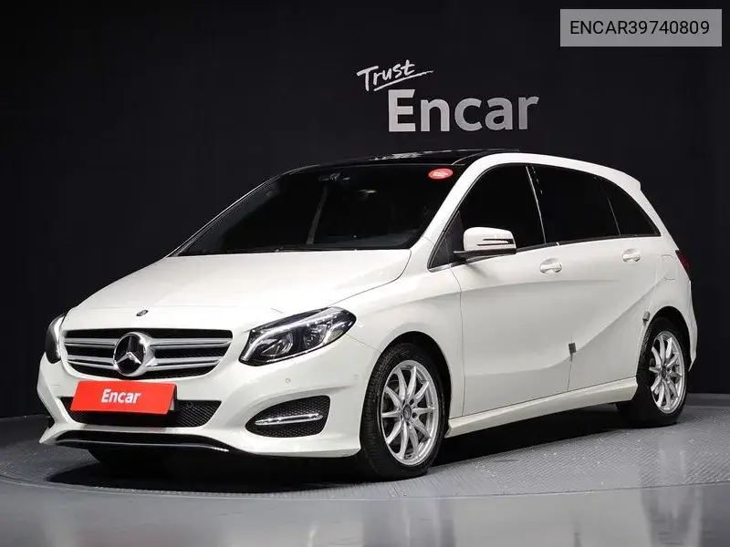 Mercedes-Benz B-klasse 2017 года выпуска