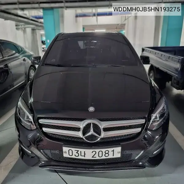 Mercedes-Benz B-klasse 2017 года выпуска