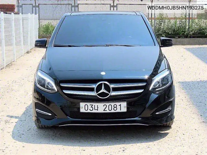 Mercedes-Benz B-klasse 2017 года выпуска