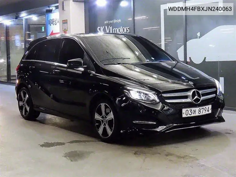 Mercedes-Benz B-klasse 2018 года выпуска