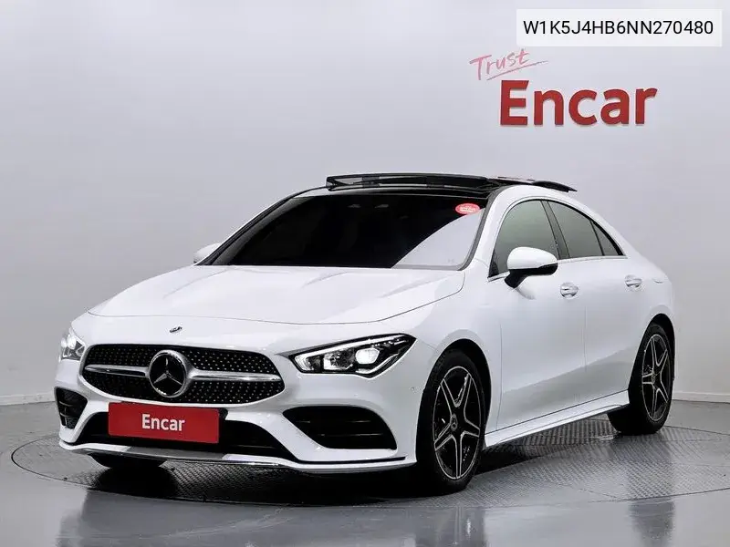 Mercedes-Benz CLA-klasse 2022 года выпуска