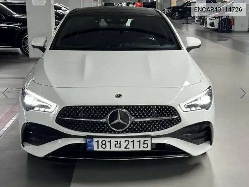 Mercedes-Benz CLA-klasse 2024 года выпуска