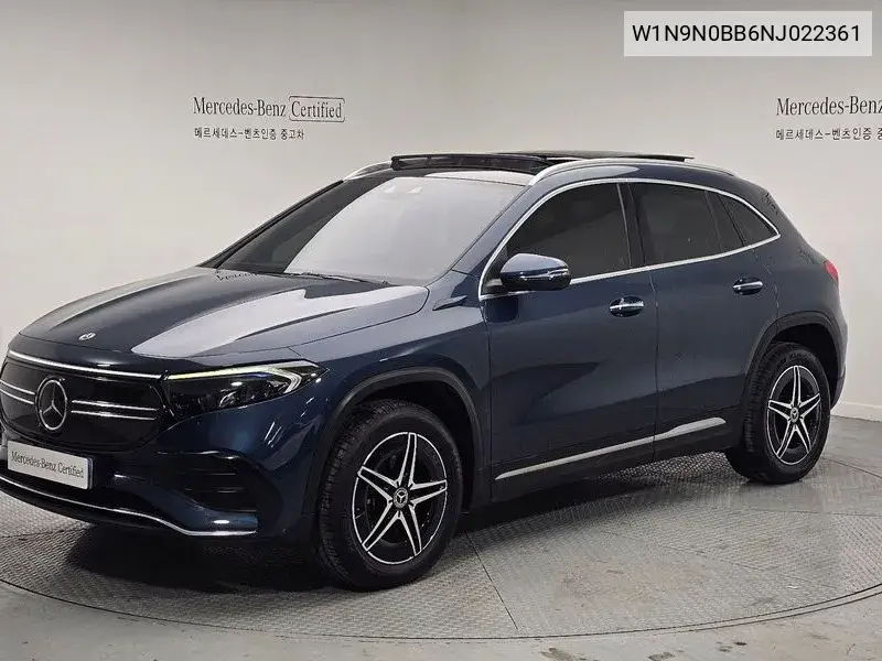 Mercedes-Benz EQA 2021 года выпуска