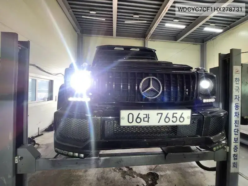 Mercedes-Benz G-klasse 2017 года выпуска
