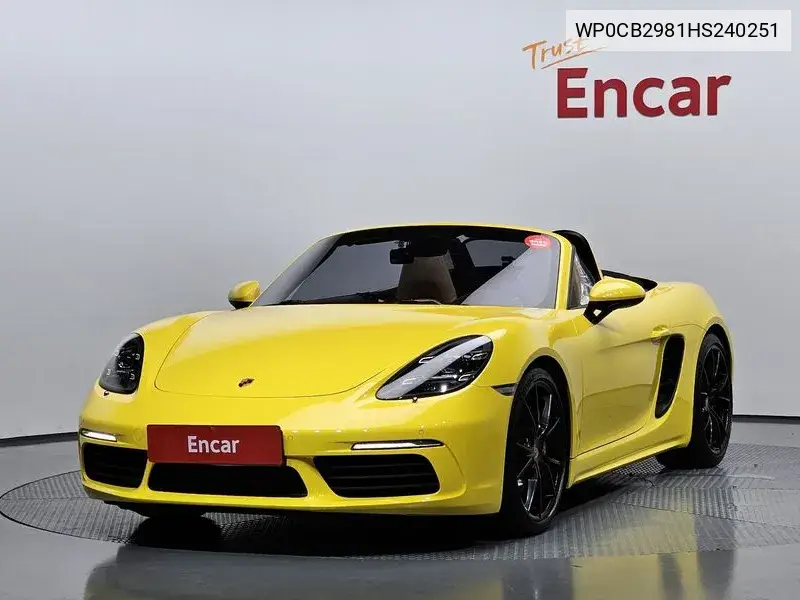 Porsche 718 2016 года выпуска