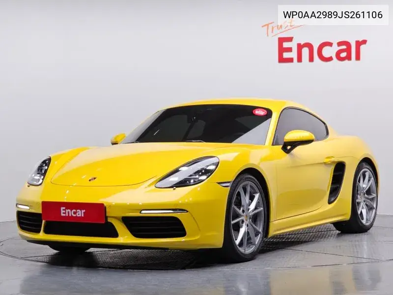 Porsche 718 2018 года выпуска