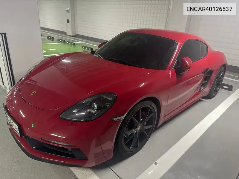 Porsche 718 2019 года выпуска