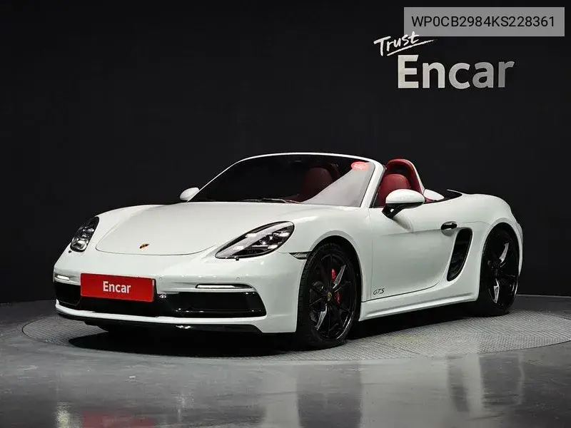 Porsche 718 2019 года выпуска